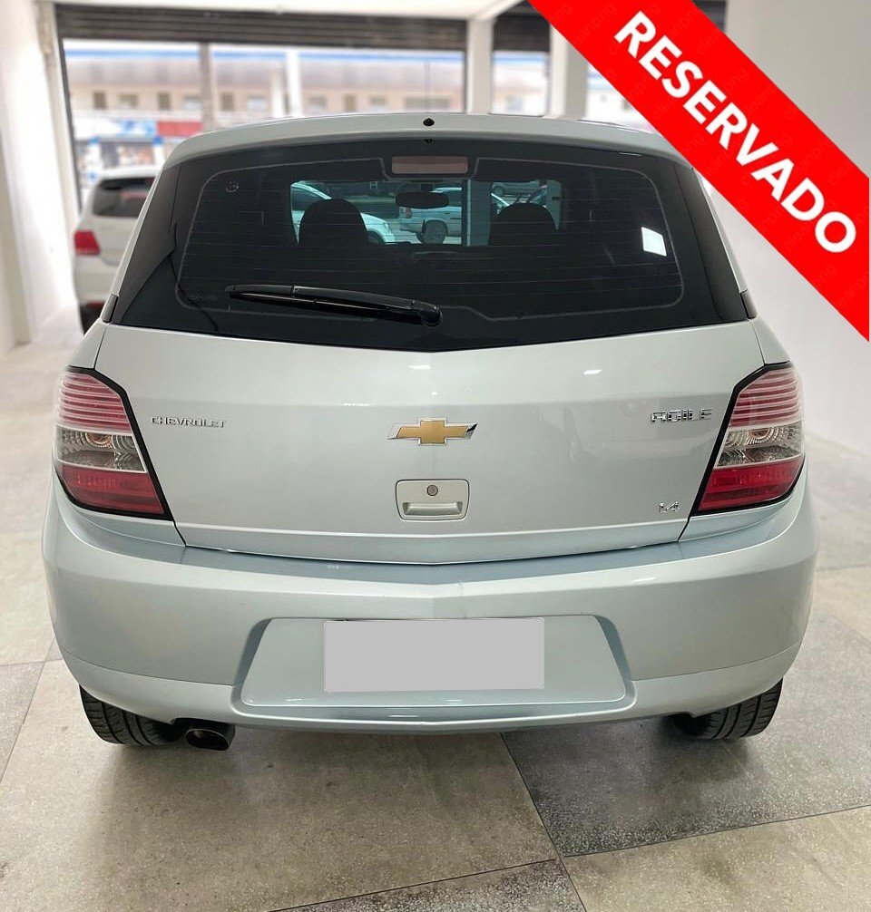 Chevrolet Agile ltz 1.4 prata 8v flex 4p manual 2010