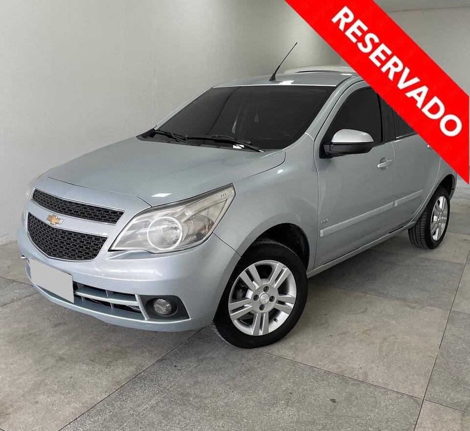 Chevrolet Agile ltz 1.4 prata 8v flex 4p manual 2010